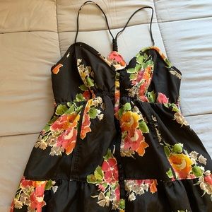 American Eagle Floral Strappy dress